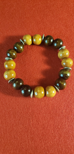 Two-Toned Wooden Beads